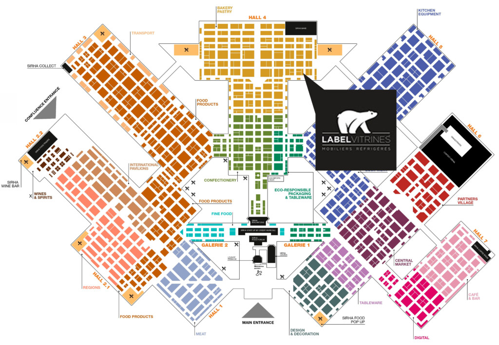 Plan Sirha 2025 LABEL VITRINES